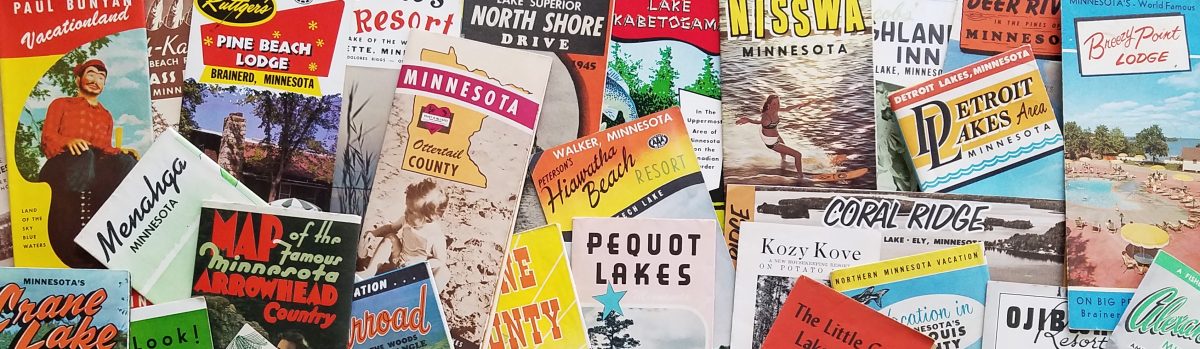 Vintage Minnesota Vacation Brochures